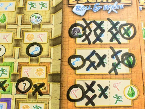 Test du jeu ESCAPE from the TEMPLE grille 5